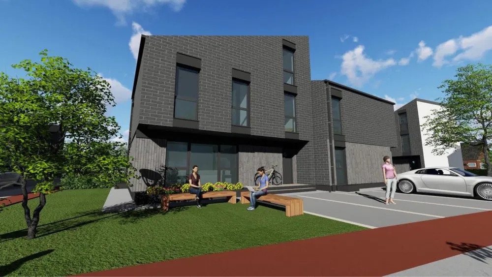 Duplex semifinisat de vânzare, 137mp utili, 250mp teren, Tautiului