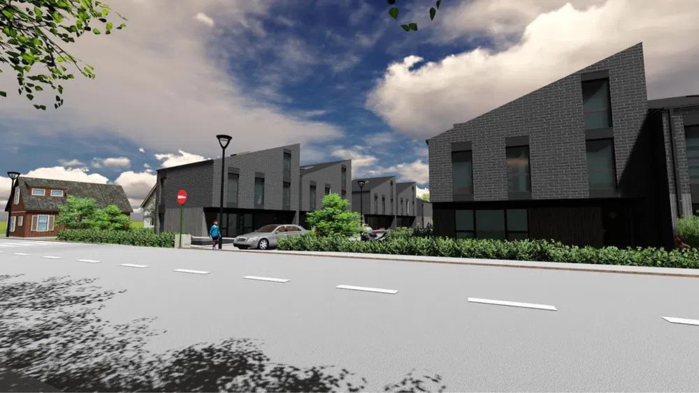 Duplex semifinisat de vânzare, 137mp utili, 250mp teren, Tautiului