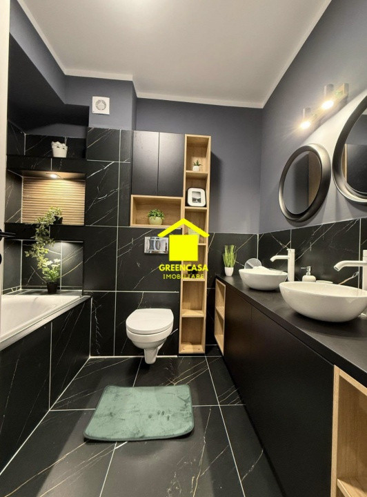 Apartament ultramodern, 3 camere, 55mp, terasa 10mp, zona Terra, Floresti