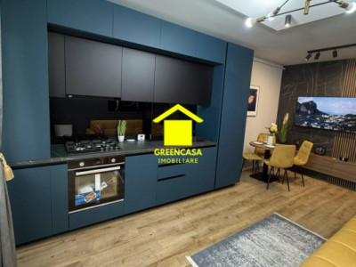 Apartament ultramodern, 3 camere, 55mp, terasa 10mp, zona Terra, Floresti