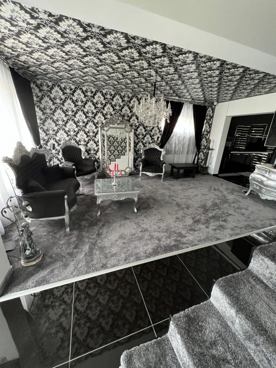 Duplex elegant și rafinat, mobilat complet, 156 mp utili, teren 200 mp, Floreșt