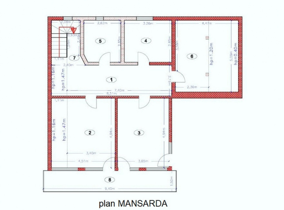 Proprietate speciala cu panorama superba, 220 mp utili, 1760 mp teren, Feleacu