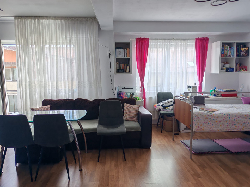 Apartament 2 camere (convertibil în 3), 58 mp utili, Florești