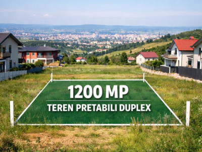 Teren perfect pentru Casa/Duplex, 1200mp, Feleacu
