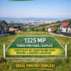 Teren cu Certifica de construire emis pentru duplex, 1325mp, Feleacu