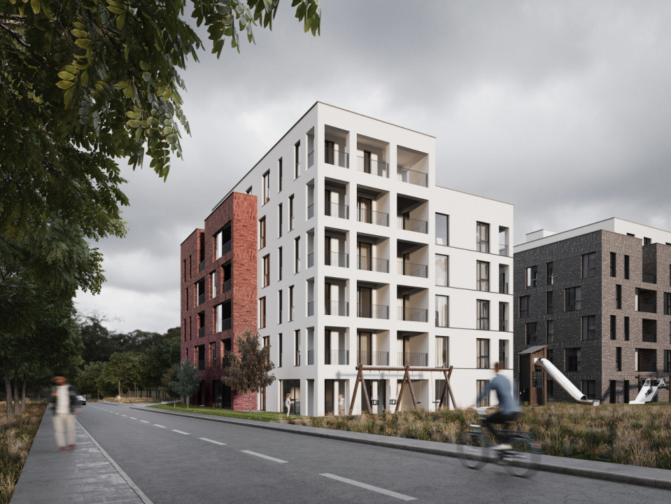 Apartament tip penthouse, 51,19mp, terasa 46,32mp, zona Somesului, Floresti