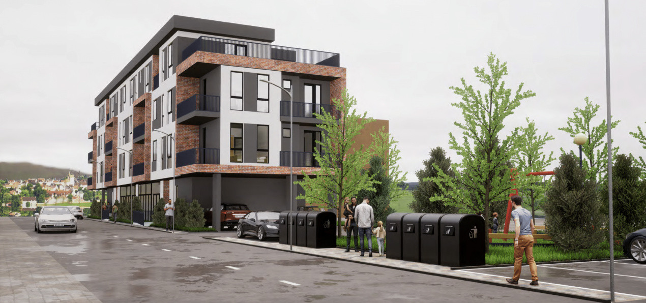 Apartament 1 camere, 33,3mp, semifinisat, zona Cetatii, Floresti 