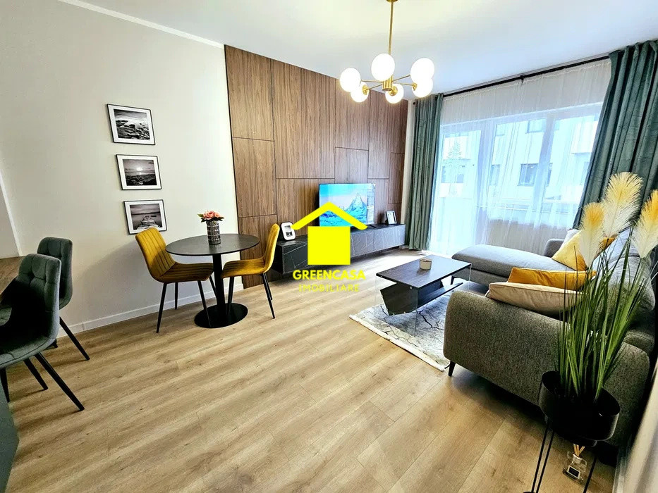 Apartament 2 camere decomandate, 54 mp, zona Terra, Floresti