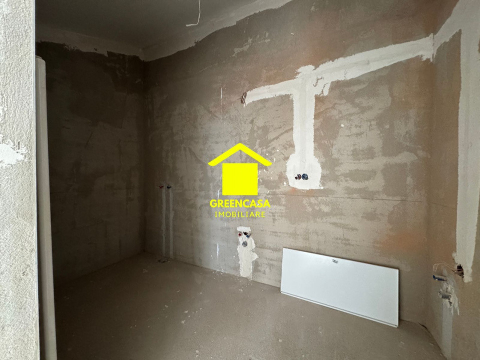 Apartament semifinisat, 62,5mp, terasa 10,6mp, zona Eroilor, Floresti 