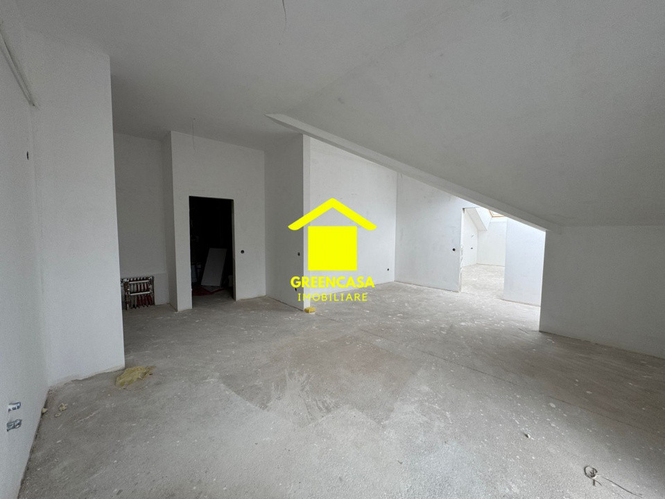 Apartament semifinisat, 63,2mp, terasa 14,6mp, zona Eroilor, Floresti 