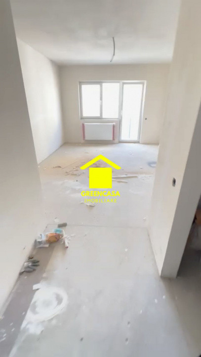 Apartament 2 camere, 54mp, balcon, semifinisat, zona Terra, Floresti
