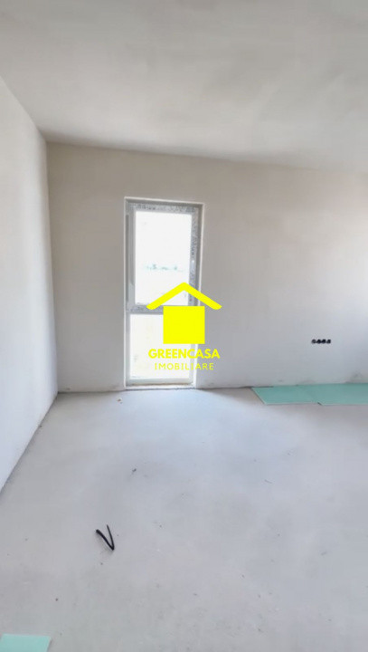 Apartament 2 camere, 54mp, balcon, semifinisat, zona Terra, Floresti